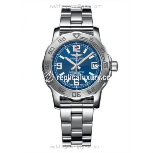 Breitling Colt 33 Blue / Bracelet A7738711.C850.158A