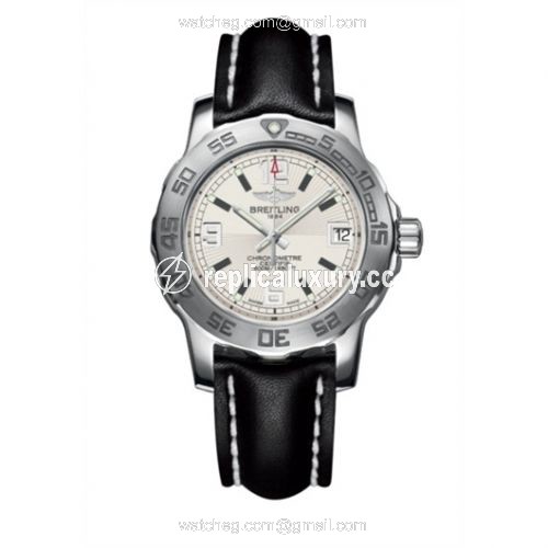 Breitling Colt 33 Silver / Calf A7738711.G744.408X