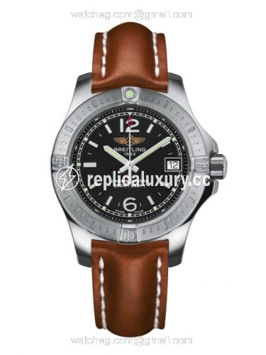 Breitling Colt Lady Volcano Black / Calf / Pin A7738811/BD46/406X/A14BA.1