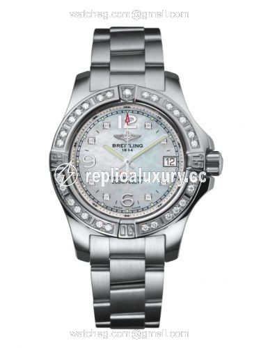 Breitling Colt Lady Diamond / Pearl Diamond / Bracelet A77388531A1A1