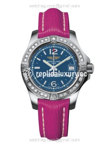 Breitling Colt Lady Diamond / Mariner Blue / Sahara / Pin A7738853/C908/241X/A14BA.1
