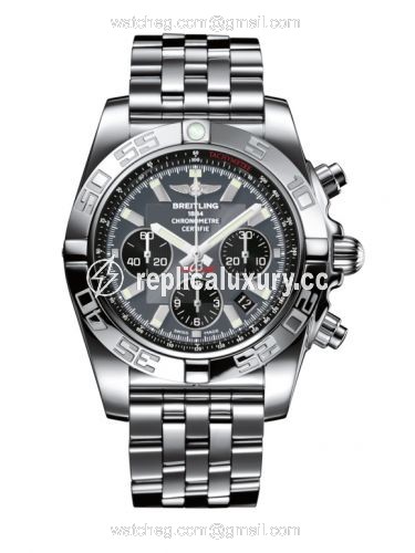 Breitling Chronomat 44 Stainless Steel / Blackeye Grey / Bracelet AB011012.F546.375A