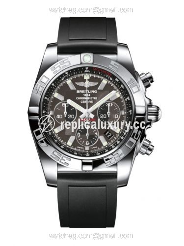 Breitling Chronomat 44 Stainless Steel / Carbon Black / Rubber AB011012.M524.131S