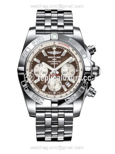 Breitling Chronomat 44 Stainless Steel / Metallica Brown / AB011012.Q575.375A