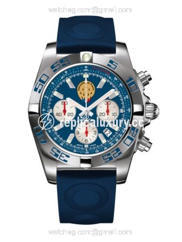 Breitling Chronomat 44 Stainless Steel / Patrouille de France / Rubber AB01109E.C886.224S