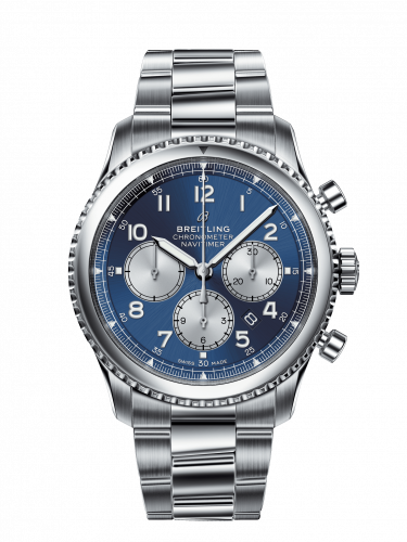 Breitling Navitimer 8 B01 Chronograph 43 Stainless Steel / Blue / Bracelet AB0117131C1A1