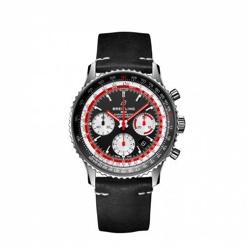 Breitling Navitimer 1 B01 Chronograph 43 Stainless Steel / Airline Editions SwissAir / Calf / Pin AB01211B1B1X1