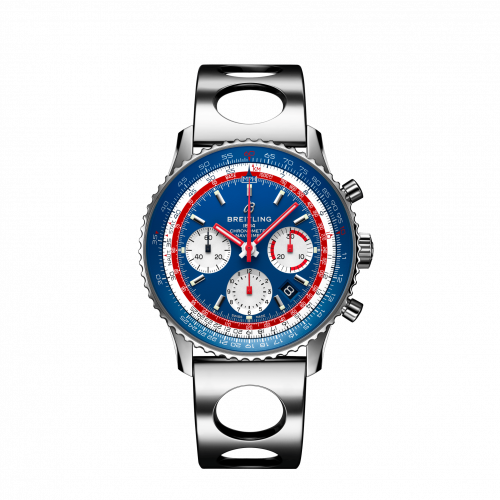 Breitling Navitimer 1 B01 Chronograph 43 Stainless Steel / Airline Editions Pan Am / Air Racer AB01212B1C1A2