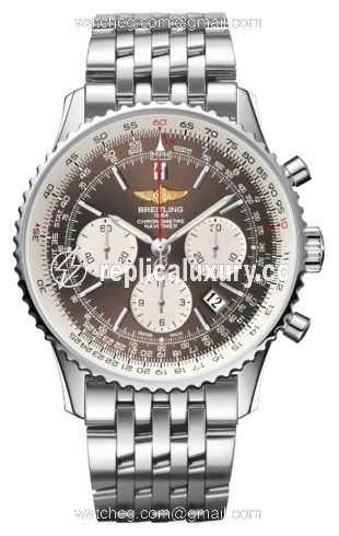Breitling Navitimer 01 43 Stainless Steel / Panamerican / Bracelet AB0121C4/Q605/447A