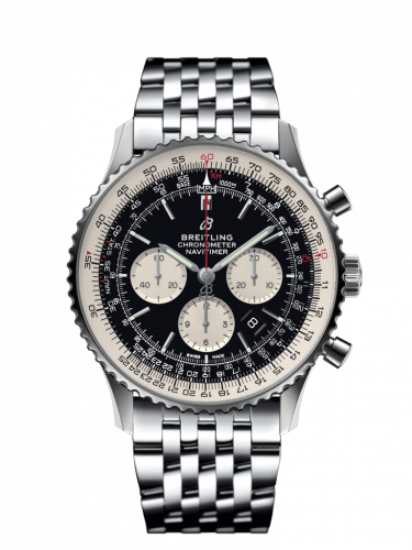 Breitling Navitimer 1 B01 Chronograph 46 Stainless Steel / Black / Bracelet AB0127211B1A1