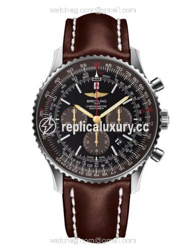Breitling Navitimer 01 46 Stainless Steel / Panamerican Black / Rubber AB0127E3.BE81.443X|