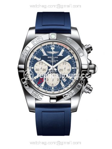 Breitling Chronomat 47 GMT Stainless Steel / Metallica Blue / Rubber AB041012.C834.139S