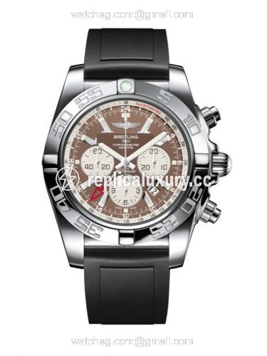 Breitling Chronomat 47 GMT Stainless Steel / Metallica Brown / Rubber AB041012.Q586.135S