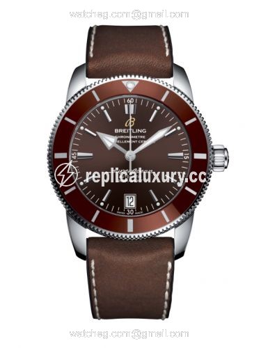 Breitling Superocean Heritage II 42 Stainless Steel / Bronze / Bronze / Rubber Leather AB201033.Q617.294S
