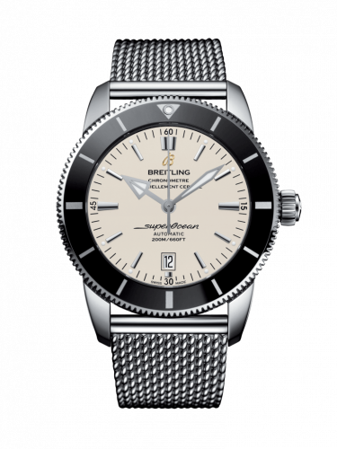 Breitling Superocean Heritage II 46 Stainless Steel / Black / Silver / Bracelet AB202012/G828/152A