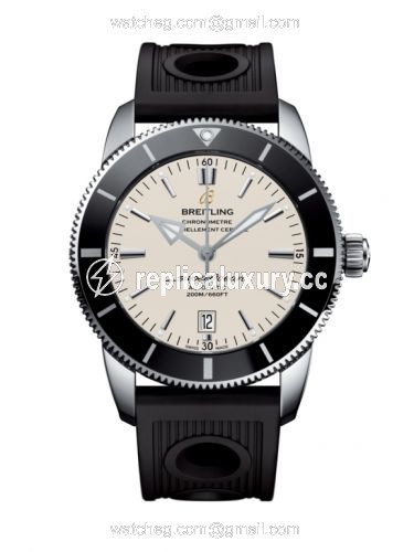Breitling Superocean Heritage II 46 Stainless Steel / Black / Silver / Rubber / Folding AB202012/G828/201S/A20D.2