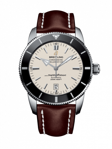 Breitling Superocean Heritage II 46 Stainless Steel / Black / Silver / Calf / Folding AB202012/G828/444X/A20D.1
