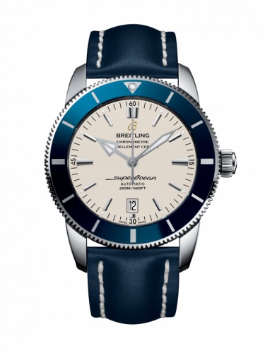 Breitling Superocean Heritage II 46 Stainless Steel / Blue / Silver / Calf / Folding AB202016/G828/102X/A20D.1