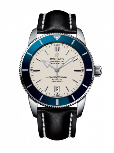 Breitling Superocean Heritage II 46 Stainless Steel / Blue / Silver / Calf / Pin AB202016/G828/441X/A20BA.1