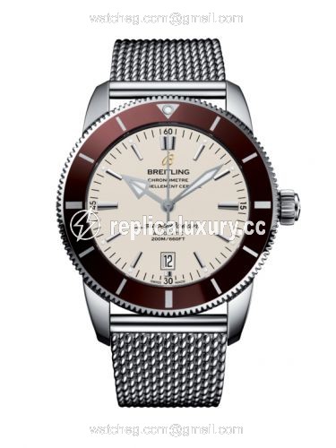 Breitling Superocean Heritage II 46 Stainless Steel / Bronze / Silver / Milanese AB202033/G828/152A