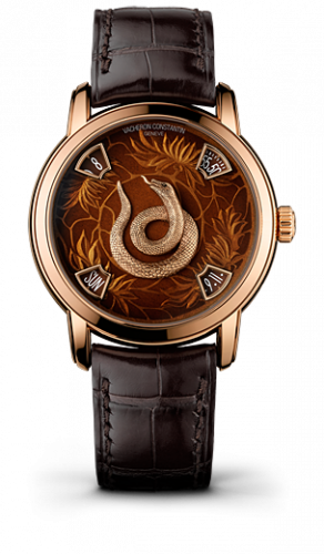 Vacheron Constantin Metiers d'Art The Legend of the Chinese Zodiac Year of the Snake Pink Gold 86073/000R-9751
