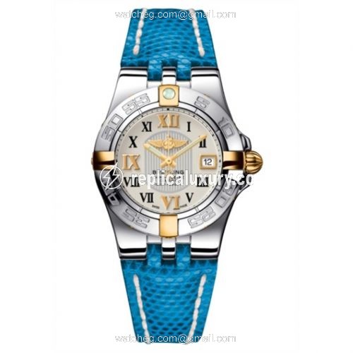 Breitling Galactic 30 Two Tone Silver / Roman / Teju B71340L2.G671.169Z