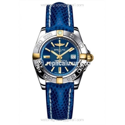Breitling Galactic 32 Two Tone Blue / Teju B71356L2.C812.127Z