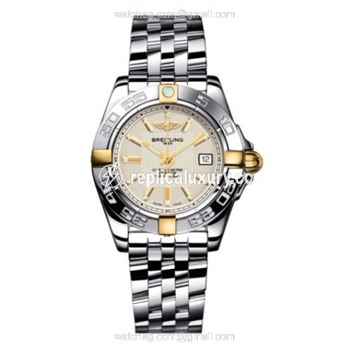 Breitling Galactic 32 Two Tone Silver / Bracelet B71356L2G703367A