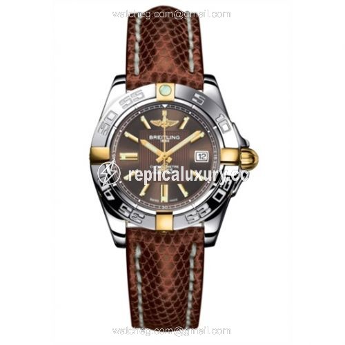 Breitling Galactic 32 Two Tone Bronze / Teju B71356L2.Q580.134Z