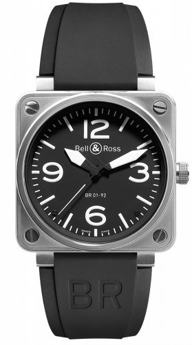 Bell & Ross BR 01 92 Steel BR0192-BL-ST