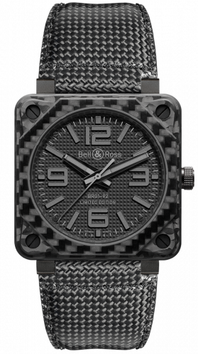 Bell & Ross BR 01 92 Carbon Fiber Phantom BR0192-CA-FIBER-PH