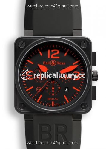 Bell & Ross BR 01 94 Red Chronograph BR0194RED