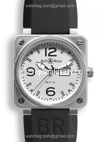 Bell & Ross BR 01 96 Grande Date BR0196WHST