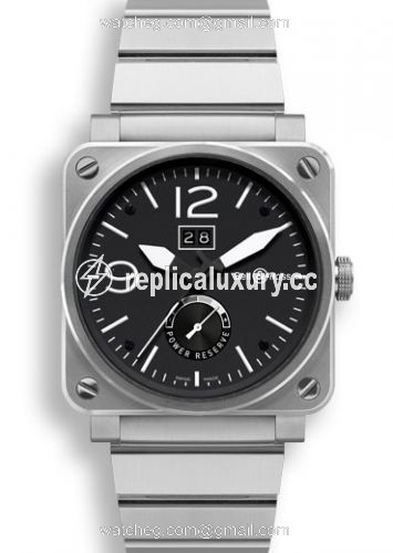 Bell & Ross BR 03 90 Grande Date & Reserve de Marche BR0390BLSTSST