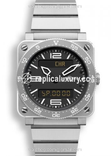 Bell & Ross BR 03 92 Type Aviation Steel BR0392-AVIA-ST/SST