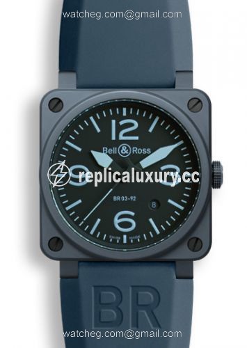 Bell & Ross BR 03 92 Blue Ceramic BR0392CERAMBLUE
