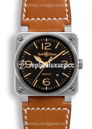 Bell & Ross BR 03 92 Golden Heritage BR0392-ST-G-HE/SCA