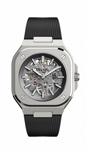 Bell & Ross BR 05 Stainless Steel / Skeleton / Rubber BR05A-GR-SK-ST/SRB