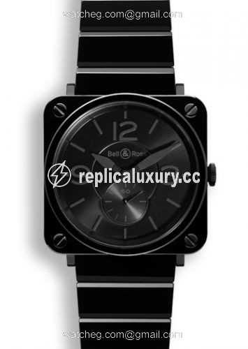 Bell & Ross BR S Black Ceramic Phantom BRSBLCPHSCE