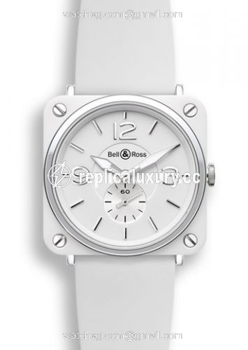 Bell & Ross BR S White Ceramic BRSWHCERAMICSRB
