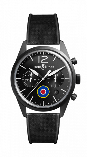 Bell & Ross BR 126 Insigna UK Chronograph BRV126-BL-CA-CO/UK