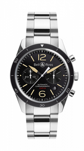 Bell & Ross BR 126 Sport Heritage Chronograph BRV126-ST-HER/SST