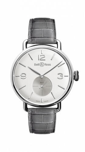 Bell & Ross WW1 Argentium Opalin BRWW1-ME-AG-OP/SCR