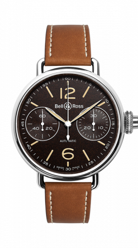 Bell & Ross WW1 Chronographe Monopoussoir Heritage BRWW1-MONO-HER/SCA