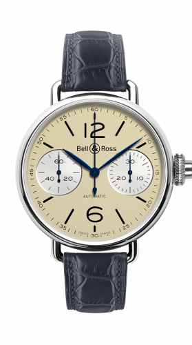 Bell & Ross WW1 Chronographe Monopoussoir Ivory BRWW1-MONO-IVO/SCR
