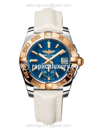 Breitling Galactic 36 Automatic Stainless Steel / Rose Gold / Gun Blue / Sahara C3733012/C831/236X/A16BA.1