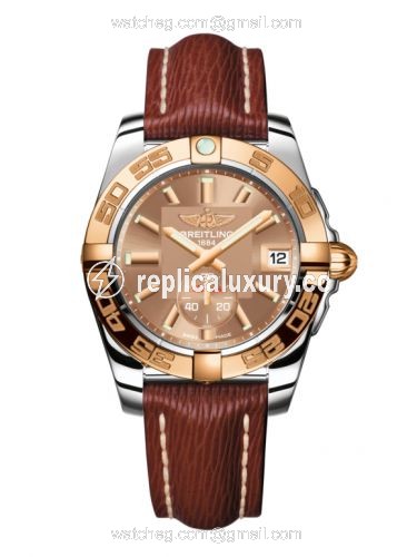 Breitling Galactic 36 Automatic Stainless Steel / Rose Gold / Copperhead Bronze / Sahara C3733012/Q584/216X/A16BA.1