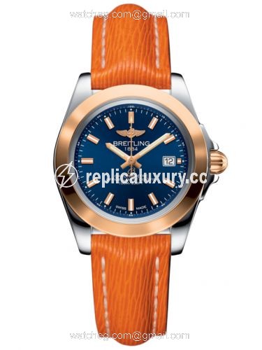 Breitling Galactic 32 Sleek Edition Stainless Steel / Rose Gold / Horizon Blue / Sahara C7133012/C952/212X/A14BA.1