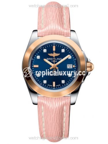 Breitling Galactic 32 Sleek Edition Stainless Steel / Rose Gold / Horizon Blue Diamond / Sahara C7133012/C967/238X/A14BA.1