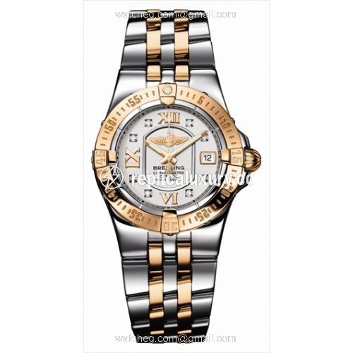 Breitling Starliner 2008 Two Tone Rose / Silver C7134012.G663